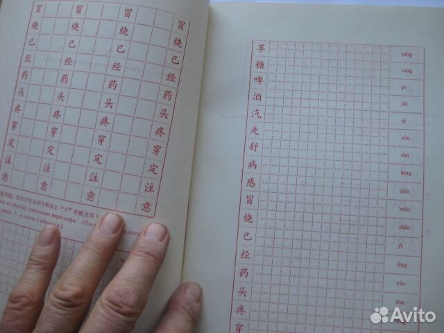 Упражнения по написанию китайских иероглифов. Ч.2