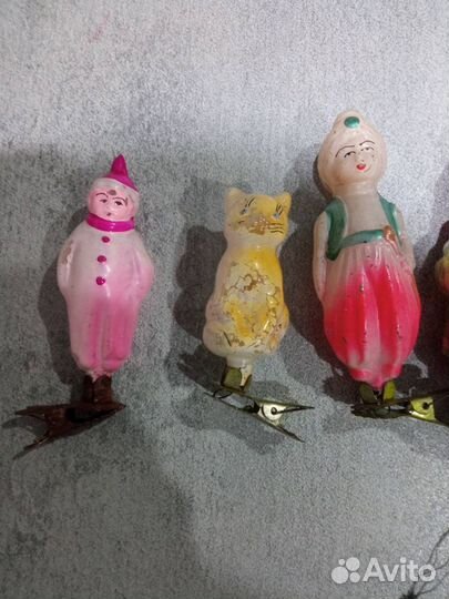 Елочные игрушки СССР