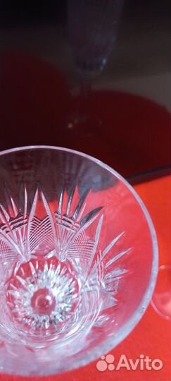 Набор хрустальных фужеров СССР