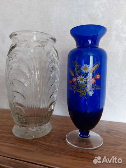 Вазы для цветов, стекло СССР