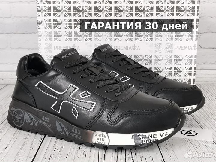 Кроссовки Premiata зимние с мехом