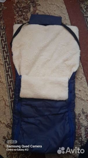 Зимний конверт в коляску