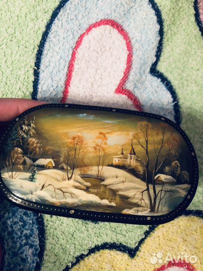 Шкатулка Федоскинское