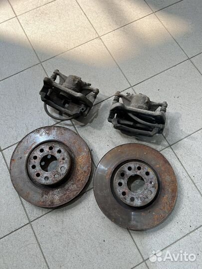 Тормозные диски Skoda Octavia A7 / суппорта VAG