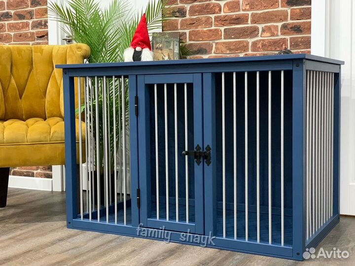 Клетка-тумба интерьерная для собак