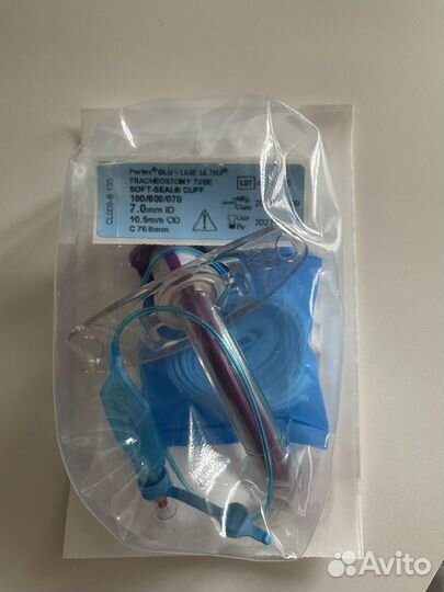 Трахеостомическая трубка Portex Blue line ultra