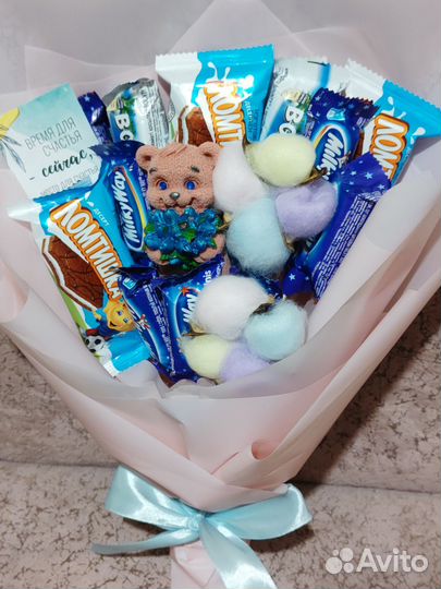 Букеты из конфет