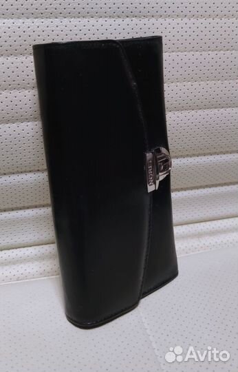 Кошелёк портмоне Nobel 8239 11 кожа чёрный новый