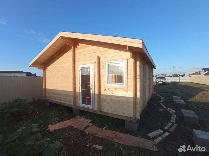 Гостевой домик из минибруса 6*6