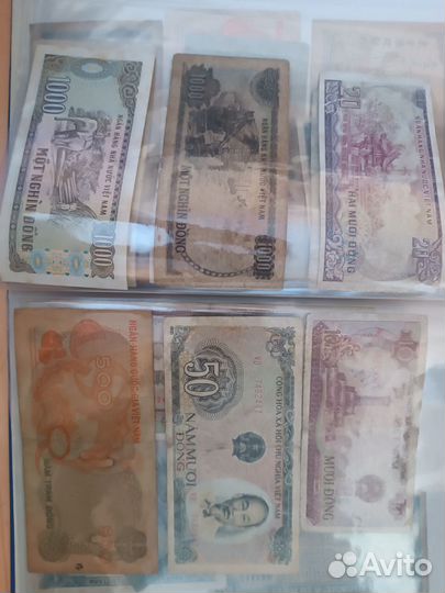 Боны, банкноты вьетнам