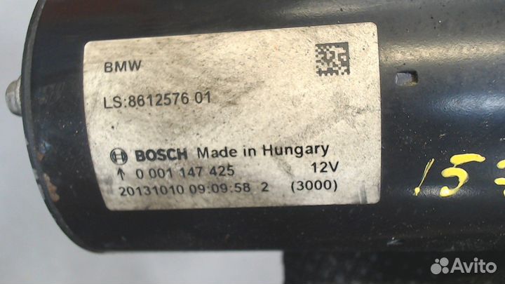 Стартер BMW 5 F10, 2014