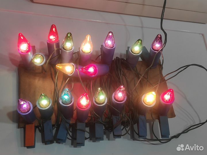 Лампочки для гирлянд СССР 13,5V 0,16А,гирлянды