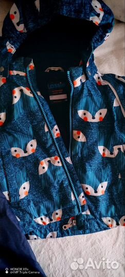 Комбинезон lassie 86 и шапка шлем