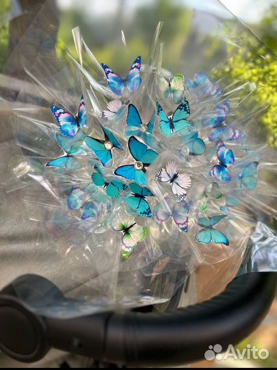 Сладкие букеты из конфет, букет из бабочек