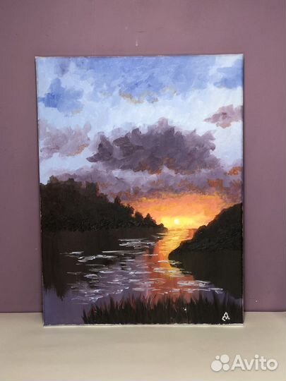 Картина маслом на холсте