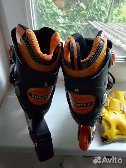 Роликовые коньки детские раздвижные