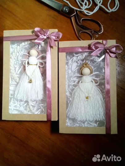 Создаю куклы в технике макраме