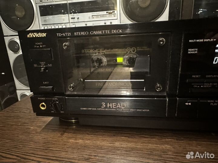 Дека кассетная victor TX - v 721