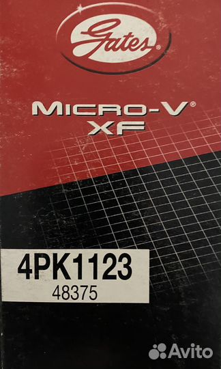 Gates 4 PK 1123 Ремень поликлиновый