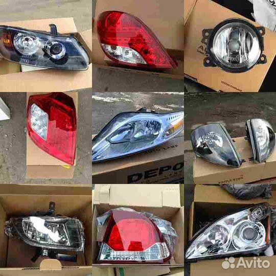 Поворотник правый белый для nissan X-trail (2001-2