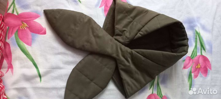 Косынка стеганая дутая теплая размер 55-60
