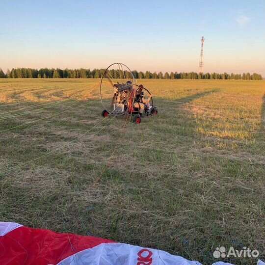 Обучение полетам на паралете