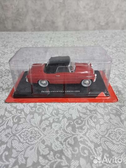 Модель автомобиля Skoda Felicia Cabrio 1959г