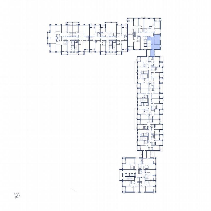 1-к. квартира, 58,1 м², 2/15 эт.