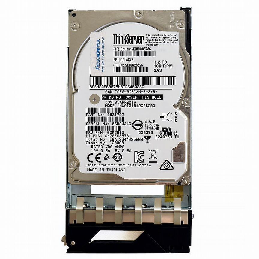 [00LA873] Жесткий Диск Lenovo 1,2tb Sas 2,5" Hdd 00la873