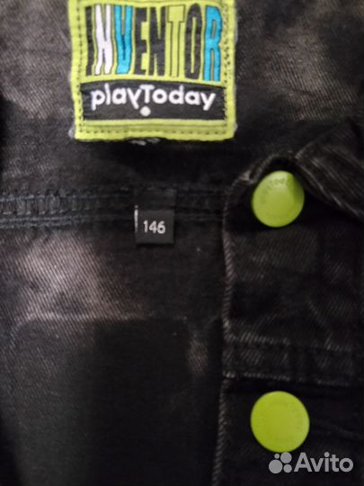 Джинсовый костюм 140+146