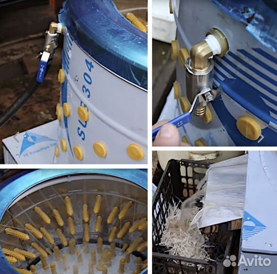 Перосъемная машина для бройлеров NT-600WF