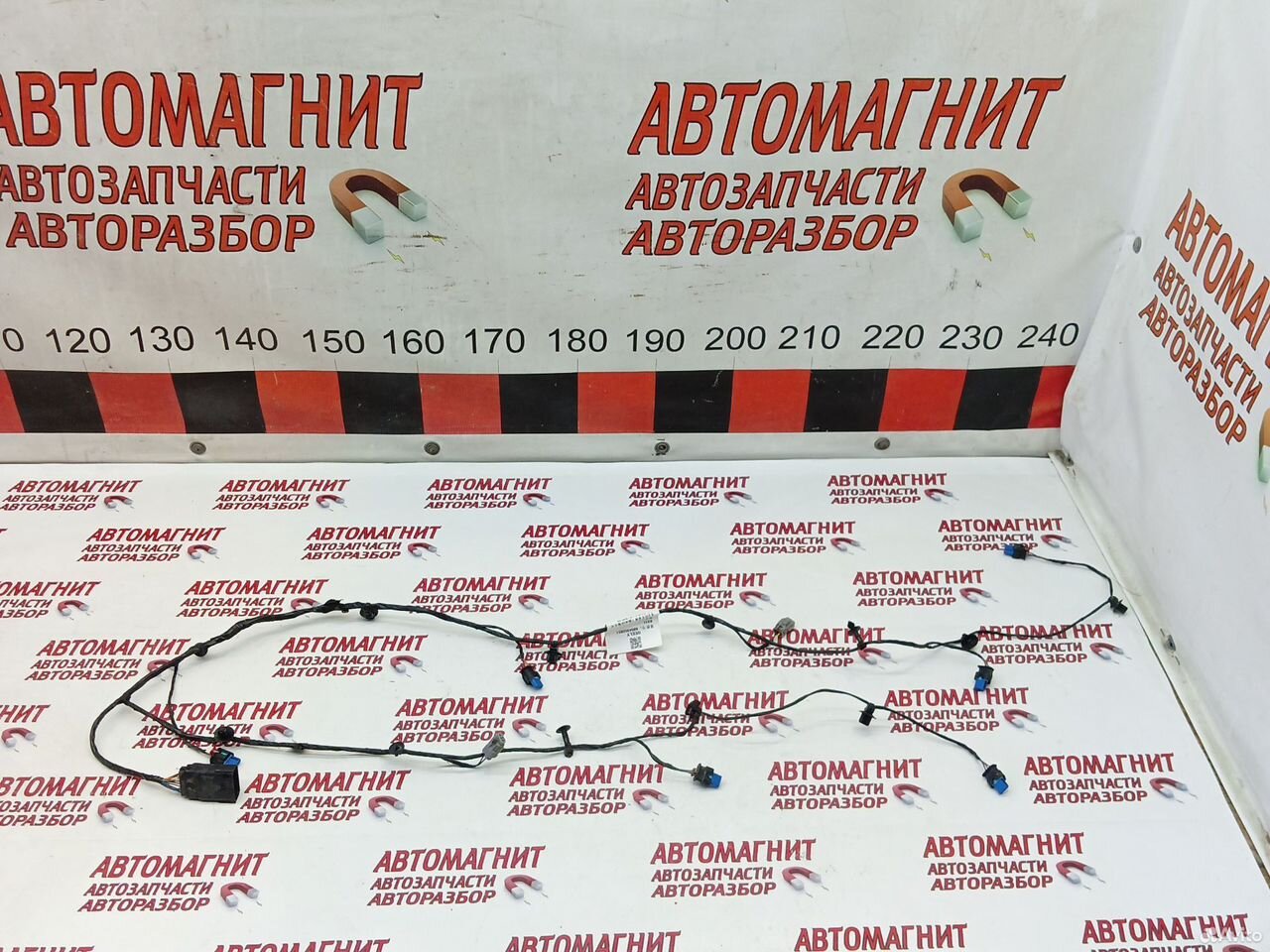 Проводка заднего бампера Джили Монжаро