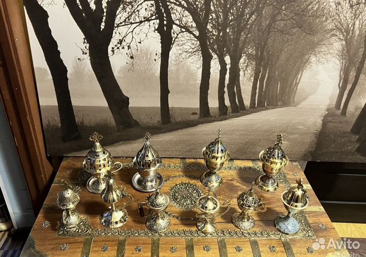 Кадильницы латунные. Новые