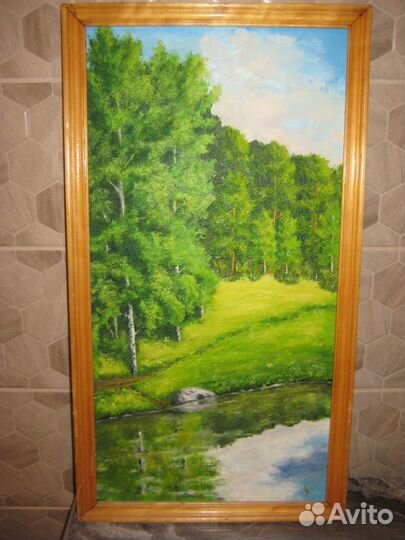 Картина маслом на холсте