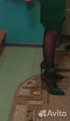 Туфли зеленые 38