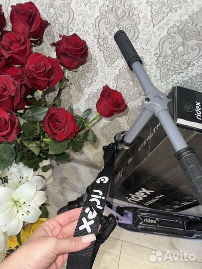 Городской Самокат Ridex Stealth практически новый
