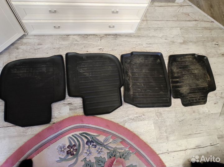 Комплект ковриков салона на Шкоду 
