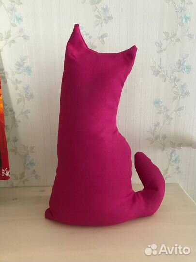 Игрушка Кошечка подушка из гречневой лузги