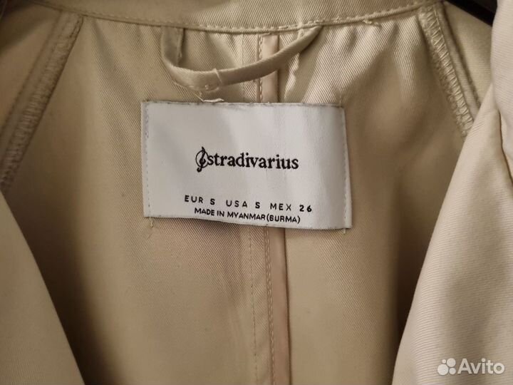 Тренч женский stradivarius S