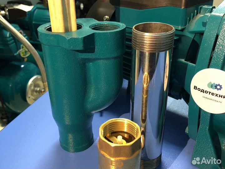 Насос с глубиной всасывания 40м LEO AJDm55/4