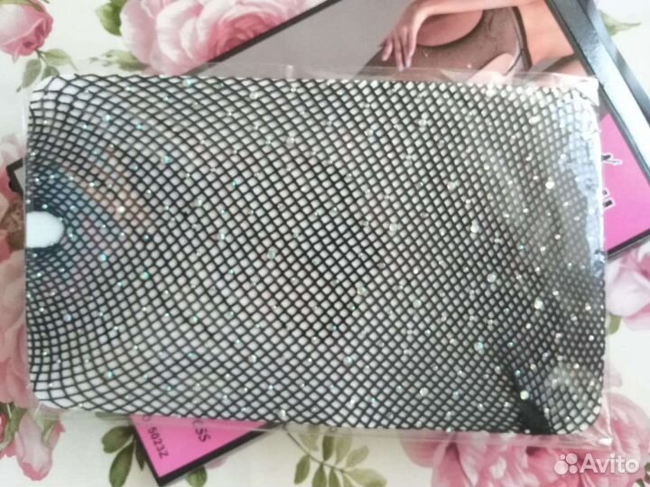 Колготки со стразами