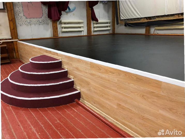 Линолеум с амортизирующим слоем