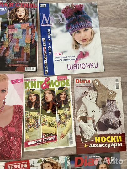 Коллекция 11 журналов по вязанию