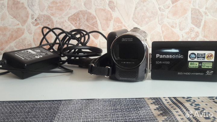 Видеокамера panasonic SDR-H 100