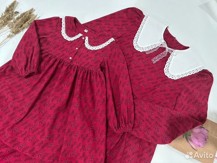 Family look платья мама и дочка