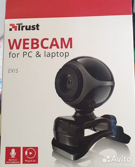 Веб-камера trust exis 640X480