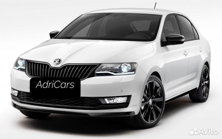 Крыло переднее левое Skoda Rapid 1 2012-2020 Белое