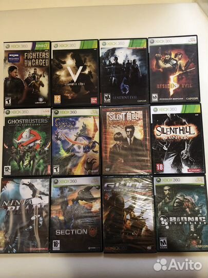 Игры на xbox 360 диски