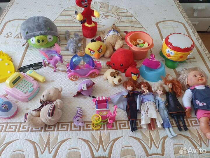 Детские игрушки огромный пакет
