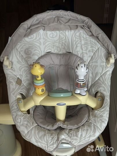 Шезлонг детский электрический